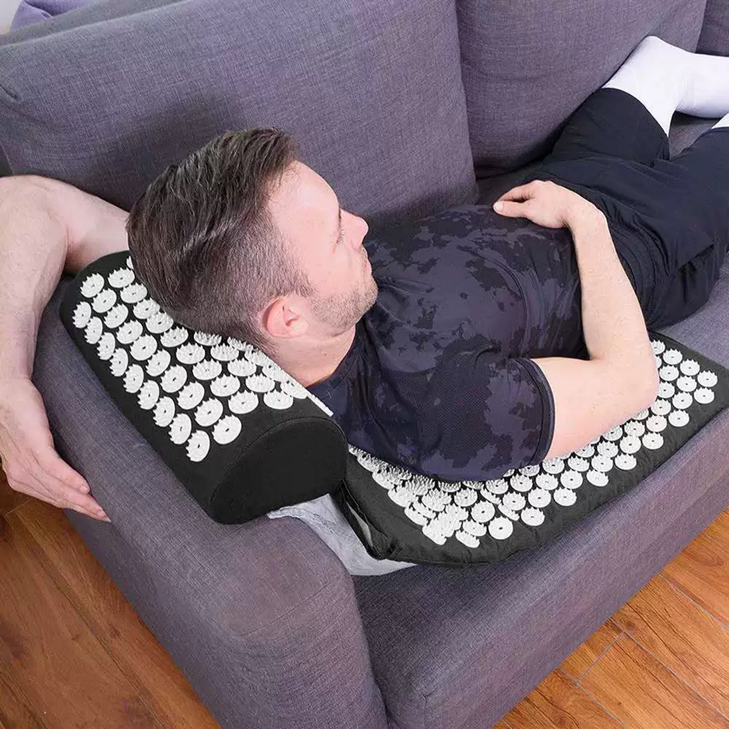 Lotus Spiked Acupuncture Mat With Pillow