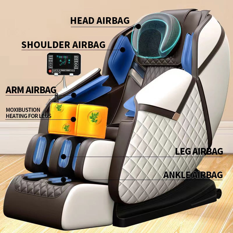 Luxurious Zero-Gravity Full Body Massage Chair